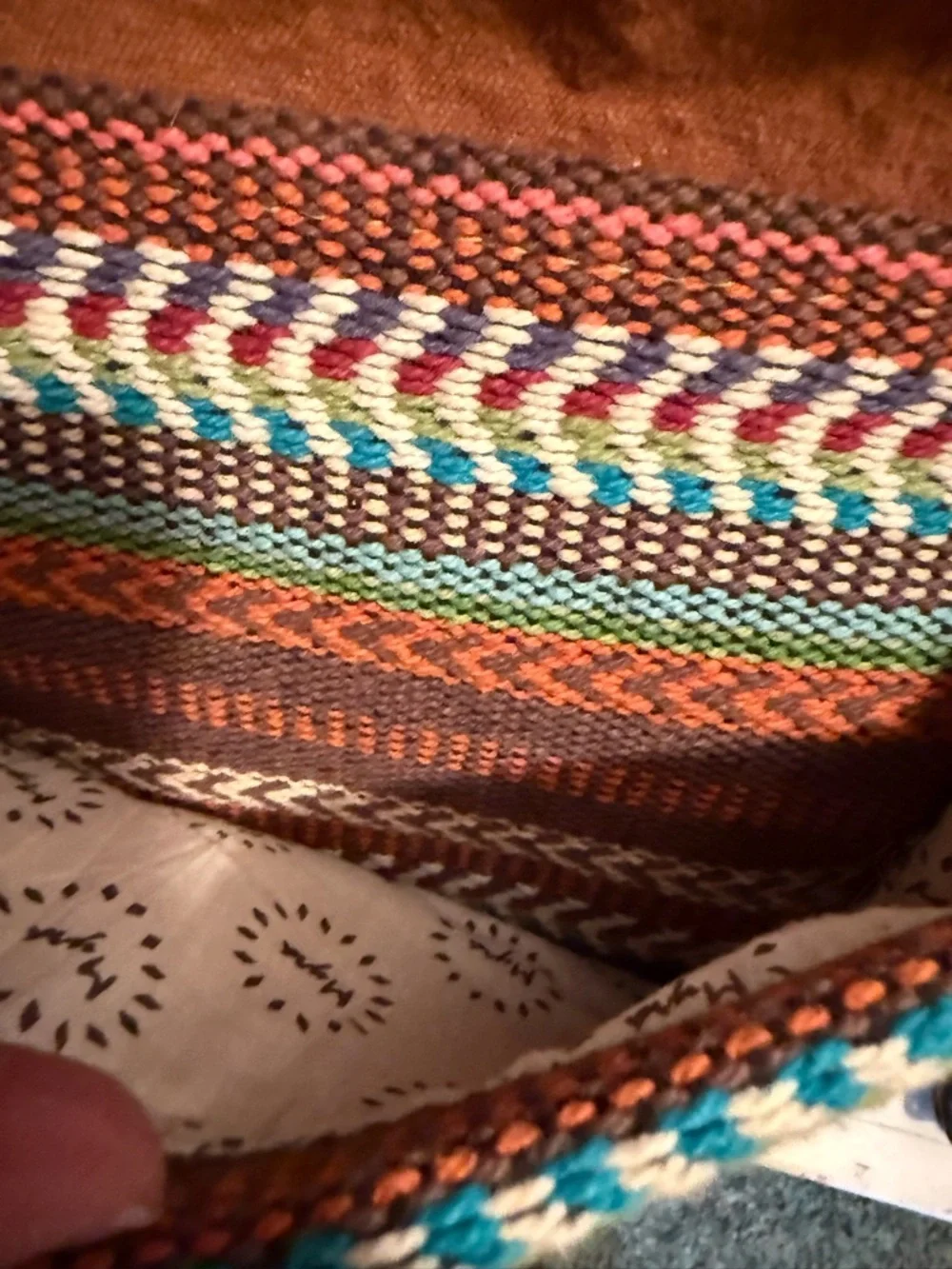 MYRA KITSCHY Cowgirl Southwest Boho Backpack Large Bag Cowhide Animal Print EUC